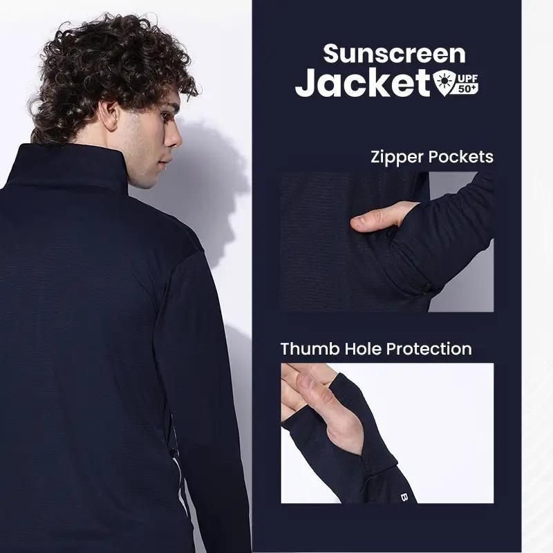 Men Ultimate Sun Protection Sunscreen Jacket Success