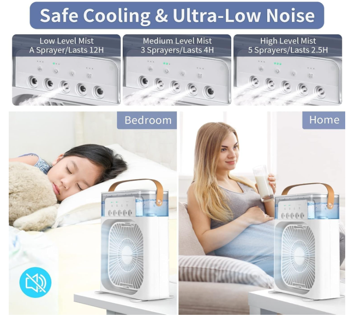 Portable Humidifier Air Cooler