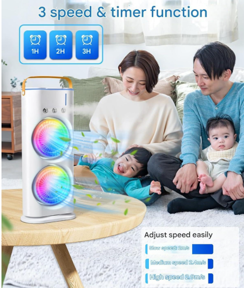 Double-Ended Spray Fan