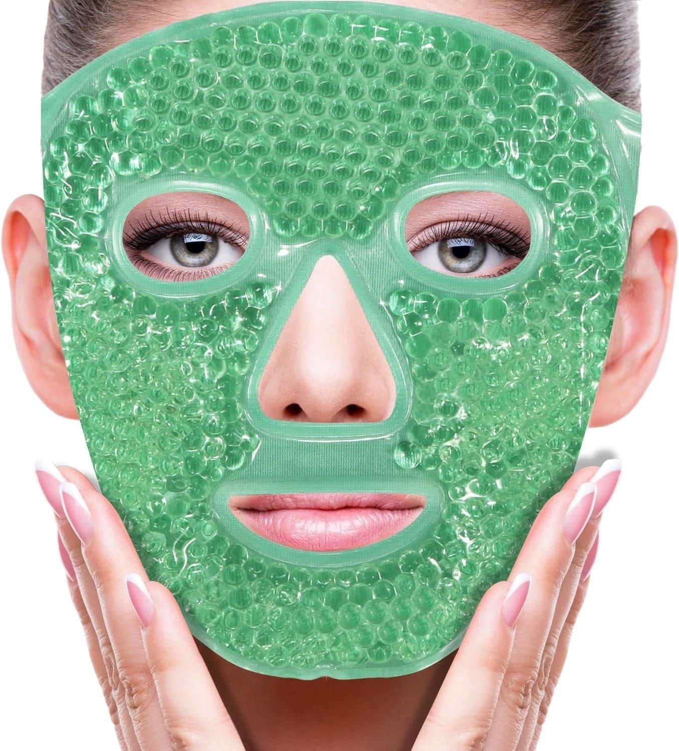 Cool Gel Face & Eye Mask – Hot & Cold Therapy for Pain Relief & Relaxation