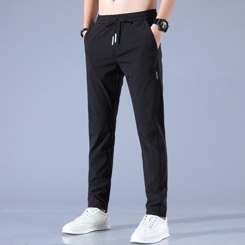 Men's NS Lycra Track Pants – Grey Melange – Pack of 2 | Stretchable & Stylish