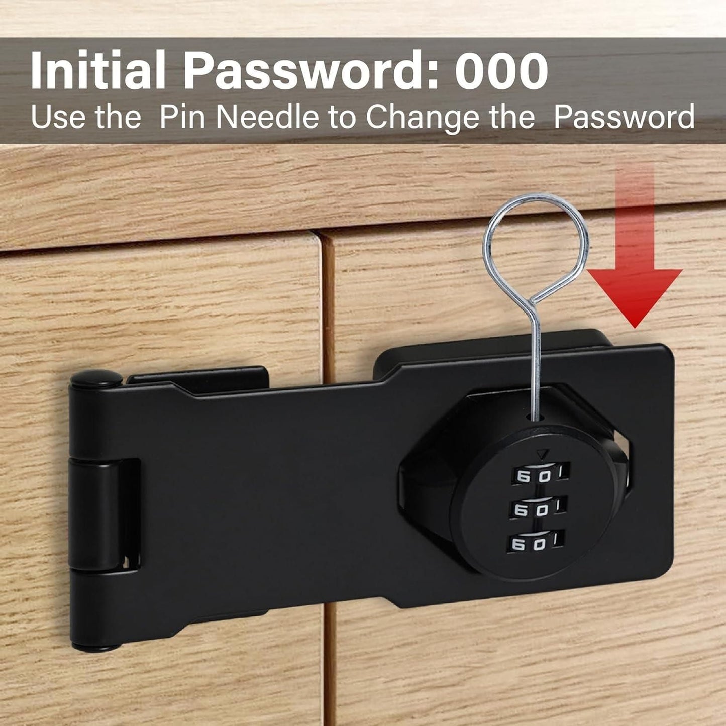 Combination Lock 4 Digits