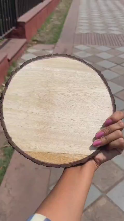 NATURAL WOOD FRAME