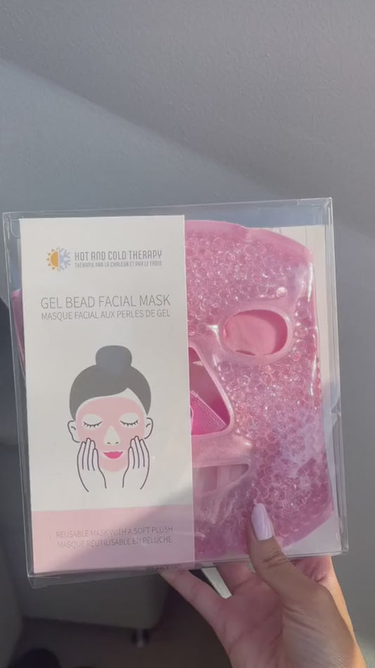 Cool Gel Face & Eye Mask – Hot & Cold Therapy for Pain Relief & Relaxation